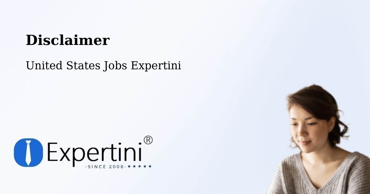 Disclaimer – Winlock - United States Jobs Expertini