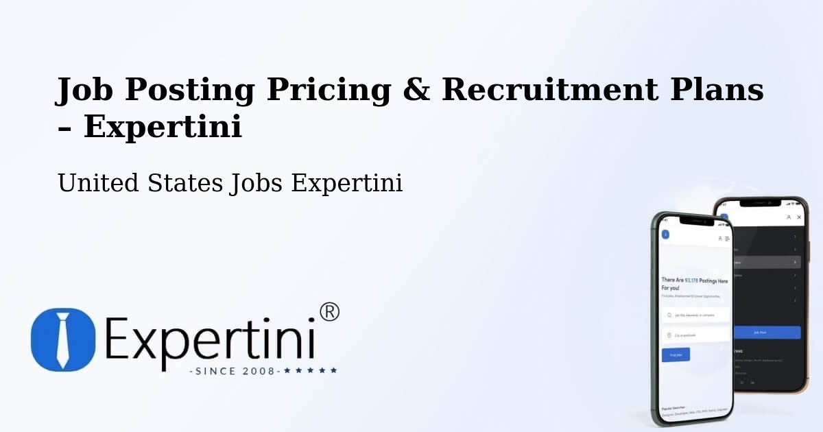 Job Posting Pricing & Recruitment Plans – Winlock - Winlock, United States Jobs Expertini